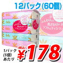 輸入品 ティッシュペーパー ハローソフトパック 150組 60個 (1パックあたり178円税込) 送料無料！