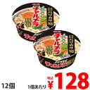 明星 ノンフライ チャルメラ どんぶり 豚骨 75g×12個...