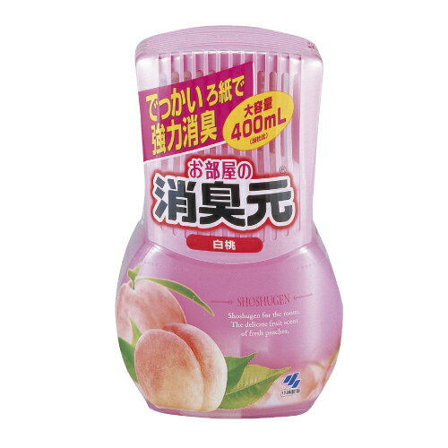 小林製薬 お部屋の消臭元 白桃 400ml...:onestep:10009585