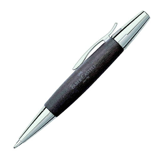 148383 Faber-Castell エモーション ウッド＆クローム 梨の木 ブラック ボールペン ※代引不可【送料無料！】