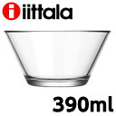 【全品ポイント5倍 7/19(日)20:00から7/20(月)23:59まで】イッタラ iittala カルティオ KARTIO ボウル 390ml クリア