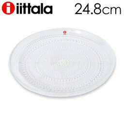 iittala <strong>イッタラ</strong> Kastehelmi カステヘルミ プレート 24.8cm クリア お皿 洋食器 平皿 おしゃれ かわいい 北欧 ガラス 円形 透明 つぶつぶ『<strong>送料無料</strong>（一部地域除く）』