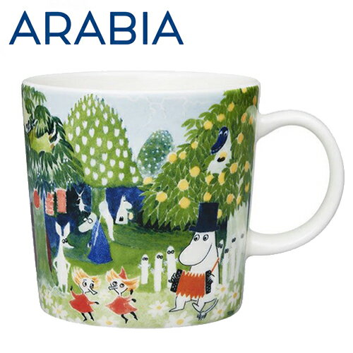 Arabia アラビア Moomin ムーミン谷 ムーミンバレーマグカップ 300ml moomin valley