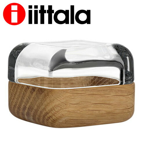 iittala イッタラ Vitriini ビトリーニ ジュエリーケース クリア/オーク