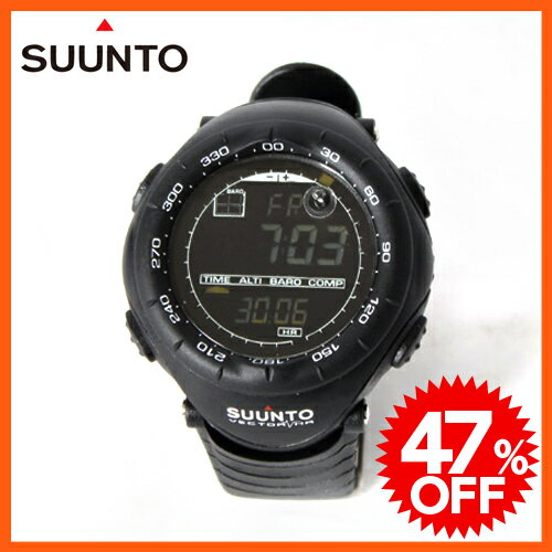 SUUNTO(スント） VECTOR HR(HEART RATE) ブラック SS015301000【送料無料！】