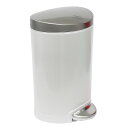 シンプルヒューマン CW1835 セミラウンド ステップカン ゴミ箱 6L SIMPLEHUMAN【送料無料(一部地域除く)】