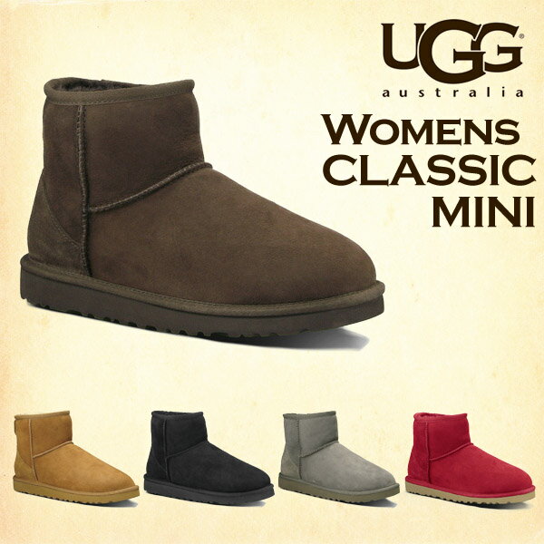 UGG アグ クラシックミニ ムートンブーツ ウィメンズ 5854 Classic Min…...:onestep:10120154