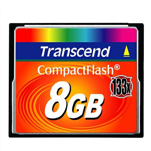 トランセンド(Transcend) コンパクトフラッシュカード133x 8GB 永久保証 TS8GC...:onestep:10045530