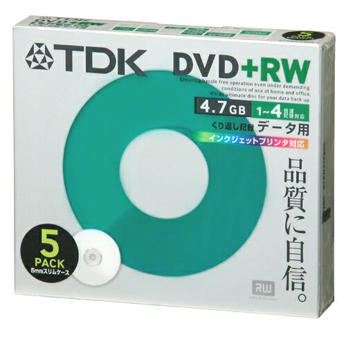 TDK DVD+RW データ用 5枚...:onestep:10035747