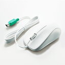 【取寄品】エレコム M-K6P2RWH RS 光学式マウス PS2 3ボタン ホワイト