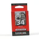#34 ブラック ラージサイズ LEXMARK インクカートリッジ