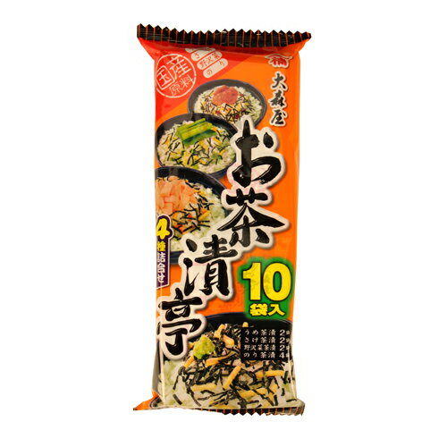 大森屋 お茶漬亭 100食 (10食×10パック)【合計￥1900以上送料無料！】