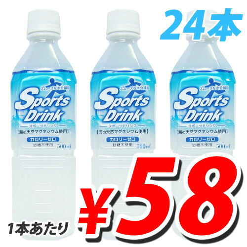 スポーツドリンク 500ml×24本【合計￥1900以上送料無料！】