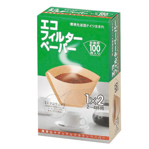 メリタフィルターペーパー 2〜4杯用 100枚 【合計￥1900以上送料無料！】1枚あたり2.18円(税込)　合計￥1900以上送料無料！