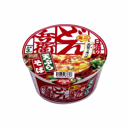 日清食品 どん兵衛 天ぷらそば ミニ 1個【合計￥1900以上送料無料！】