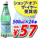 サンペレグリノ 500mlPET 24本 (炭酸水