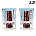 井村屋 コクがあってなめやらな水ようかん 3個入×2袋 和菓子 羊羹 こしあん 煉 お茶請け デザート