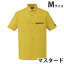 T/C半袖シャツ(春夏用)M マスタード 46214 作業服 作業着 ユニホーム つなぎ 自重堂 作業 服【代引不可】