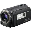 SONY（ソニー）HDR-PJ590V B ブラック Handycam（ハンディカム) ハイビジョンデジタルビデオカメラ メモリータイプ 64GB