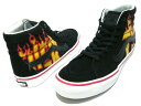 VANS バンズ THRASHER MAGAZINE ヴァンズ スラッシャーコラボ☆2017新品 黒 SK8-HI PRO スケートハイ スニーカー BLACK