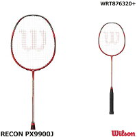 【バドミントンラケット】RECON PX9900JレコンPX9900J　WRT876320+　グリップサイズG5【ウイルソン】の画像