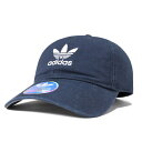 アディダス キャップ ストラップバック メンズオリジナルス リラックス ネイビー ADIDAS 帽子 メンズ レディース