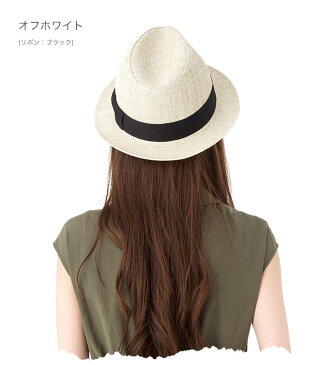 日本製 帽子 レディース 麦わら帽子 中折れ ハット FENUAフェヌア PESHI