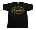 ٥ˡ T ץ ֥ ֥å BENNY GOLD SCRIPT EMBLEM BLACK [  Ⱦµ ]