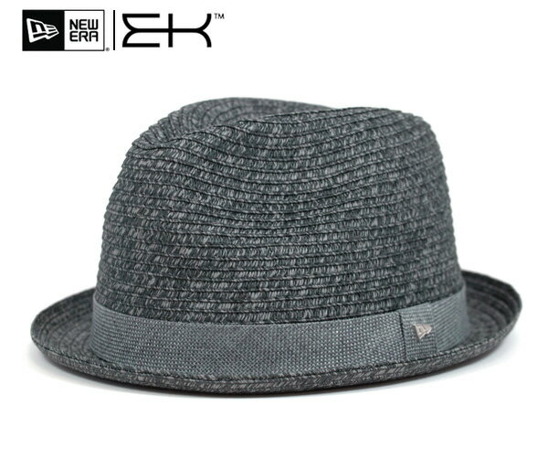 イーケーバイニューエラ ハット グレー EK by NEWERA HAT BAYOU GRAY [ 帽子 夏 麦わら 麦わら帽子 ストローハット ストロー 中折れ EKbyNEWERA new era cap ニューエラキャップ neweraキャップ neweracap 大きい サイズ メンズ レディース ]