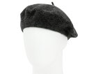 ☆SALE☆50%OFF!ハットアタック ウール ベレー帽 チャコール(帽子)【50%OFF】 HAT ATTACK SOLID WOOL BERET CHARCOAL (帽子)