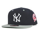 アメリカンニードル(American Needle)スナップバック キャップ ニューヨークヤンキース ブロック ヘッド ネイビー 帽子 SNAPBACK CAP NEW YORK YANKEES BLOCKHEAD NAVY メンズ