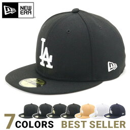 <strong>ニューエラ</strong> <strong>キャップ</strong> NEW ERA CAP 59FIFTY ベースボール<strong>キャップ</strong> メンズ レディース 帽子 LA MLB 黒 ベージュ ブランド おしゃれ かっこいい 人気 春 夏 秋 冬 オールシーズン <strong>ニューエラ</strong>ー 大きい 小さい サイズ 正規品 ユニセックス 男女兼用 ストリート コーデ 夏用 冬用