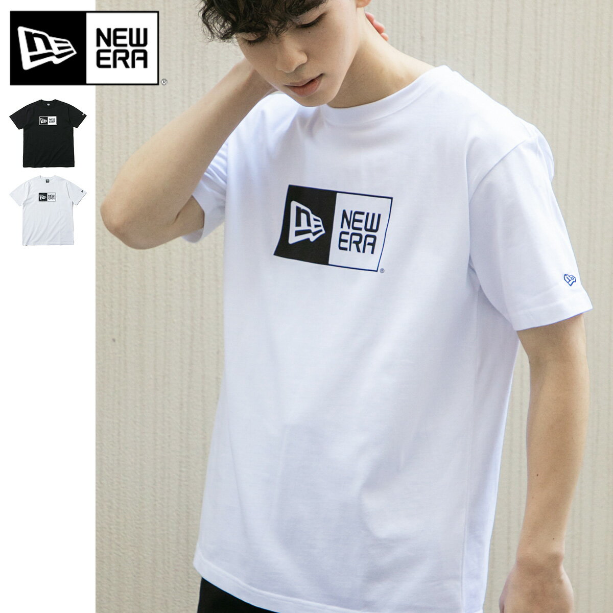 <strong>ニューエラ</strong> <strong>Tシャツ</strong> 半袖 NEW ERA クルーネック 黒 白 メンズ レディース ブランド おしゃれ かっこいい 人気 オーバーサイズ 春 夏 秋 冬 <strong>ニューエラ</strong>ー 正規品 大きい 小さい サイズ ユニセックス 男女兼用 ストリート 夏用 冬用