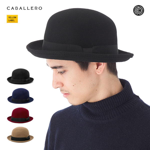 キャバレロ ボーラー ハット ビルバオ 帽子 CABALLERO BOWLER HAT B…...:onspotz:10073262