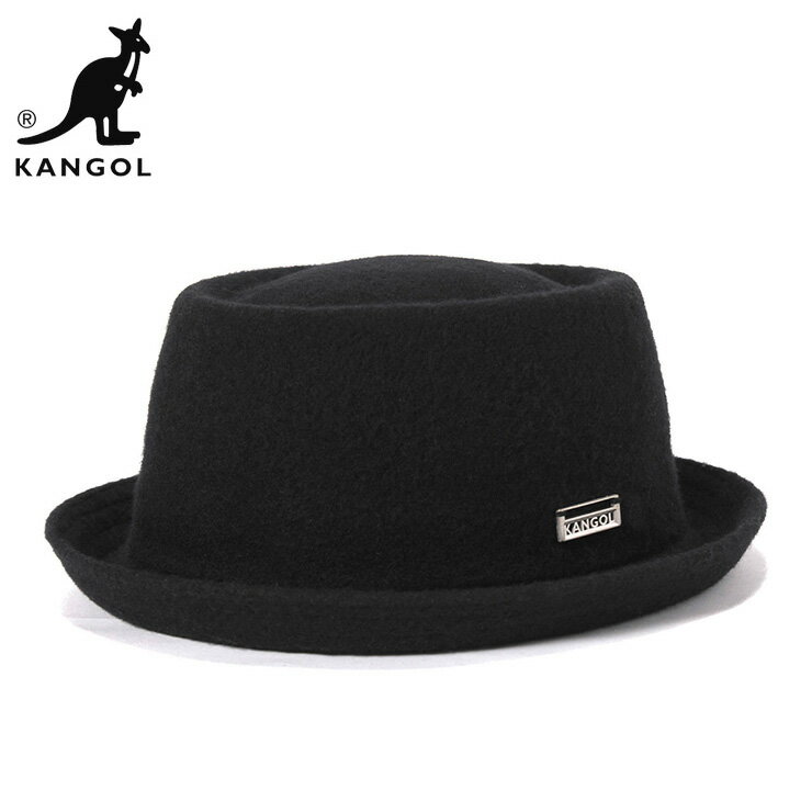 カンゴール ハット ポークパイハット ウール モーブレー ブラック 帽子 KANGOL H…...:onspotz:10019068