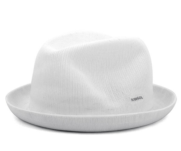 カンゴール ハット トロピック プレイヤー ホワイト KANGOL TROPIC PLAYER WHITE [ 帽子 ぼうし ヘッドギア メッシュ 中折れ HAT 中折れハット 中折れ帽 大きいサイズ メンズ レディース 男性用 女性用 男女兼用 ゴルフ ] 送料無料 【R】