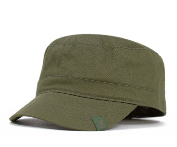 カンゴール キャップ コットン アジャスタブル アーミーキャップ ミリタリーキャップ アーミーグリーン KANGOL COTTON ADJUSTABLE ARMY CAP ARMY GREEN [ 帽子 ワーク キャップ ミリタリー ]