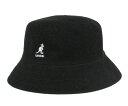 カンゴール バケットハット バミューダ ブラック KANGOL 帽子 メンズ レディース