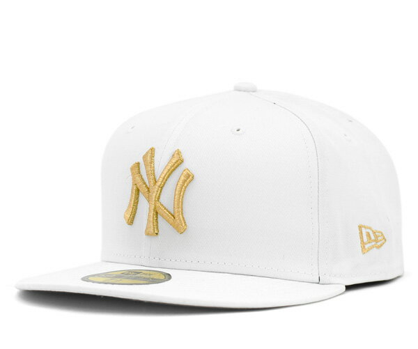 ニューエラ ヤンキース ホワイト/ゴールド NEWERA NEW YORK YANKEES WHITE/GOLD [ 帽子 キャップ ニューエラ ニューエラ キャップ new era new era キャップ new era cap ] 送料無料 【R】