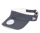 ニューエラ キャップ サンバイザー スモール ドット グレー NEWERA SUN VISOR SMALL DOT GRAY [ 帽子 ヘッドギア new era cap ニューエラキャップ new eraキャップ neweraキャップ メンズ レディース 男性用 女性用 男女兼用 ゴルフ ]