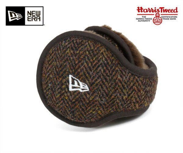 ニューエラ×ハリスツイード イヤー マフ ブラウン 耳あて NEWERA×HARRIS TWEED ...:onspotz:10065506