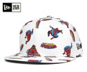 ニューエラ キャップ スパイダーマン コラボ 59FIFTY マルチ プリント ホワイト SPIDER-MAN NEW ERA NEWERA 帽子 メンズ レディース