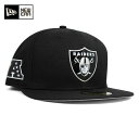 ニューエラ キャップ 59FIFTY NFL オークランド レイダース ヒートシール ブラック NEW ERA 帽子 メンズ レディース