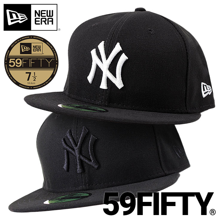 NEW ERA（ニューエラ） 59FIFTY キャップ MLB ニューヨークヤンキース | 帽子 メンズ レディース | 全2色 MADE IN USA 【UNI】