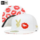 NEW ERA(ニューエラ) プレイボーイ 59FIFTY キャップ ラビットヘッド ホワイト メンズ レディース