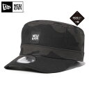NEW ERA GOLF(ニューエラ ゴルフ)ワークキャップ WM-01 アジャスタブル ウッドランドカモブラック ロゴ マイクロエラ ブラック カモフラ 迷彩柄 NEWERA 帽子 メンズ レディース