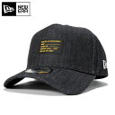 オンスポッツ別注 ニューエラ キャップ スナップバック 9FORTY ヘリンボーンデニム ネイビー NEW ERA