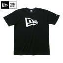 ニューエラ NEW ERA Tシャツ フラッグロゴ ブラック Tシャツ トップス メンズ【YP】