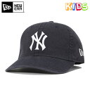 ニューエラ キッズ キャップ サイズ調整 9TWENTY クーパーズタウン MLB ニューヨークヤンキース ネイビー NEW ERA YOUTH スナップバックキャップ new era キッズキャップ ストリート コットンキャップ newera ぼうし キッズキャップ帽子