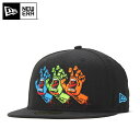 ニューエラ サンタクルーズ コラボ キャップ 59FIFTY 3SCREAM HAND ブラック NEW ERA 